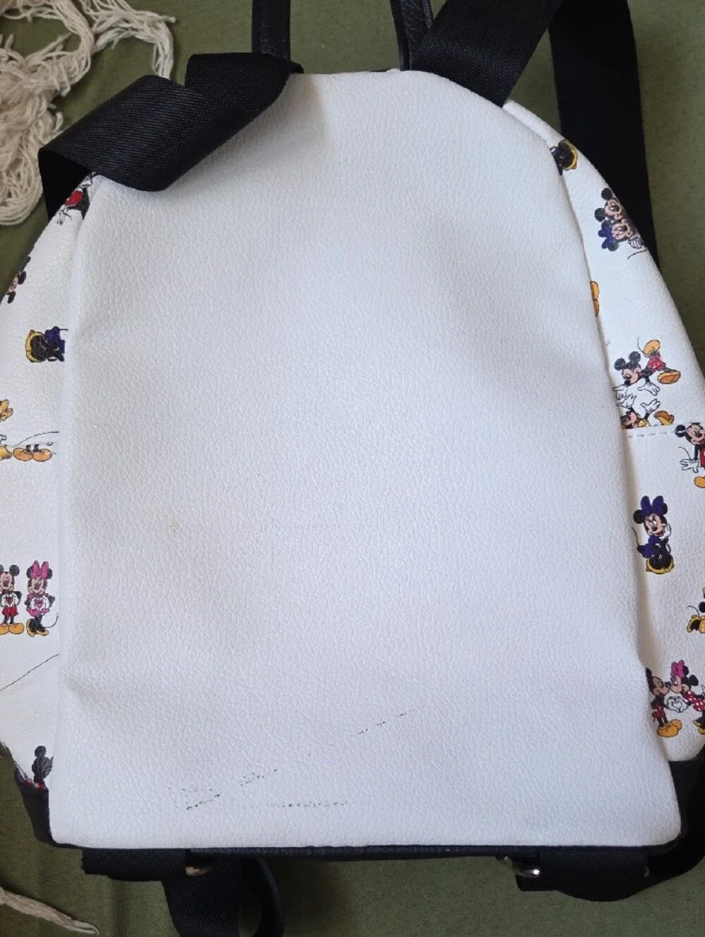 Disney Kids Minnie Ear Backpack with Red Bow - Black & White